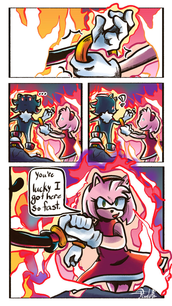 Sonic Mini Fancomic 2 Sonic Mini Fancomic 2