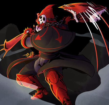 art done for germanich on ArtFight